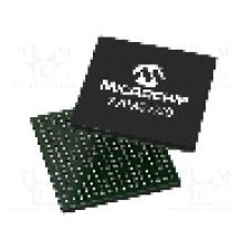 Circuit integrat, microprocesor ARM, Interfata CAN x2, Ethernet, FLEXCOM x13, I2S, ISI, LCD RGB 24-bit, MCI x2, QSPI, SSC, USB x3, ARM926, TFBGA228, MICROCHIP TECHNOLOGY - SAM9X60T-V/DWB