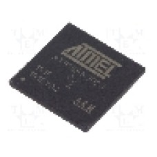 Circuit integrat, microprocesor ARM, Interfata DBGU, Ethernet, FLEXCOM x11, ISI, MCI x2, SSC, USB x3, ARM926, LFBGA217, MICROCHIP TECHNOLOGY - AT91SAM9G25-CU