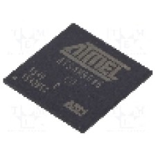 Circuit integrat, microprocesor ARM, Interfata DBGU, Ethernet, FLEXCOM x8, I2S x2, ISI, LCD RGB 24-bit, MCI x2, USB x3, ARM926, TFBGA324, MICROCHIP TECHNOLOGY - AT91SAM9G45C-CU