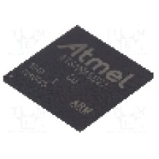Circuit integrat, microprocesor ARM, Interfata Ethernet, FLEXCOM x24, I2S x2, ISC, LCD RGB 24-bit, MCI x2, PDM, PDMIC, QSPI x2, SSC x2, USB x3, Cortex A5, LFBGA289, MICROCHIP TECHNOLOGY - ATSAMA5D27C-CU
