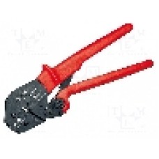 Cleste pentru sertizare conectori BNC, conectori COAX, conectori TNC, pe cablu RG58, RG59, RG62, RG71, KNIPEX - 97 52 10