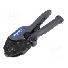 Cleste pentru sertizare conectori BNC, conectori HDTV, conectori TNC, pe cablu 1505A, 1505F, 1694A, 1694F, 1695, 1855A, 1865A, RG108A/U, RG122/U, RG142B/U, RG180B/U, RG210/U, RG279/U, RG303/U, RG59B/U, RG62A/U, RG62B/U, RG71B/U, PRESSMASTER - 4300-4165