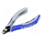 Clesti cu cap foarte ascutit, de precizie, fateta mica, laterali, pentru taiere, otel crom-vanadium, KNIPEX - 79 02 120