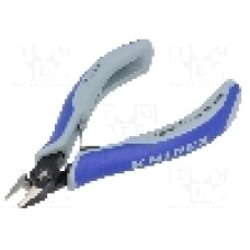 Clesti cu cap foarte ascutit, de precizie, fateta mica, laterali, pentru taiere, otel crom-vanadium, KNIPEX - 79 32 125