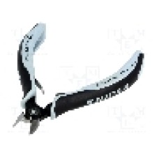 Clesti cu cap foarte ascutit, de precizie, fateta mica, laterali, pentru taiere, otel crom-vanadium, KNIPEX - 79 32 125 ESD