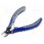 Clesti de precizie, fateta mica, laterali, pentru taiere, rotunzi, otel crom-vanadium, KNIPEX - 79 02 125