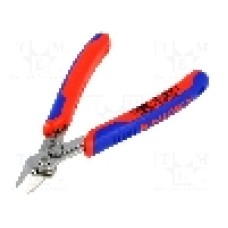 Clesti de precizie, laterali, pentru taiere, 125mm, inox, KNIPEX - 78 13 125