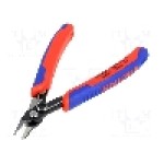 Clesti de precizie, laterali, pentru taiere, 125mm, otel, KNIPEX - 78 41 125 Clesti de precizie, laterali, pentru taiere, 125mm, otel, KNIPEX - 78 41 125