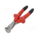 Clesti frontali, izolaţi, pt. taiere, 200mm, oţel aliat, BAHCO - 527V-200