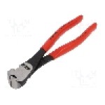 Clesti frontali, pt. taiere, 200mm, oţel crom-vanadium, KNIPEX - 67 01 200