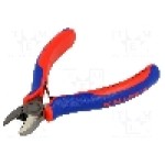 Clesti laterali, pentru taiere, 125mm, otel vanadium, calit in ulei, KNIPEX - 76 12 125 Clesti laterali, pentru taiere, 125mm, otel vanadium, calit in ulei, KNIPEX - 76 12 125