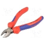 Clesti laterali, pentru taiere, 140mm, otel crom-vanadium, KNIPEX - 70 02 140 Clesti laterali, pentru taiere, 140mm, otel crom-vanadium, KNIPEX - 70 02 140