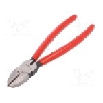 Clesti laterali, pentru taiere, 180mm, otel, KNIPEX - 70 01 180 Clesti laterali, pentru taiere, 180mm, otel, KNIPEX - 70 01 180