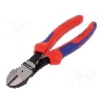 Clesti laterali, pentru taiere, 180mm, otel crom-vanadium, KNIPEX - 74 12 180