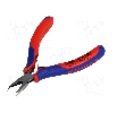 Clesti oblici, pentru taiere, 120mm, otel vanadium, calit in ulei, KNIPEX - 64 62 120