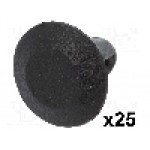 Clips pentru garnitura, 25buc., pentru Alfa Romeo, Fiat, Lancia, OEM 7677865 - 10093