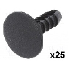 Clips pentru tapiţerie, 25buc., pentru Alfa Romeo, Fiat, Lancia, OEM 14583087, 14592087 - 10053