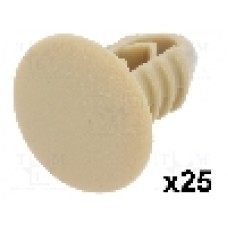Clips pentru tapiţerie, 25buc., pentru Alfa Romeo, Fiat, Lancia, OEM {{Numar OEM}} - 10070