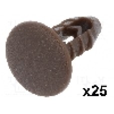 Clips pentru tapiţerie, 25buc., pentru Fiat, OEM 14591784 - 10041