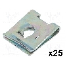 Lamela de montare, 25buc., pentru Alfa Romeo, Fiat, Lancia, OEM 14368974 - 16031