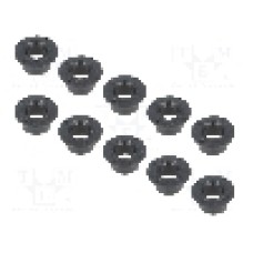 Piulita cu manşon, 10buc., pentru VW, OEM 357853586D - 12628