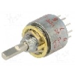 Comutator rotativ, 10 pozitii, C&K - ME00-L1-N-C-Q-D Comutator rotativ, 10 pozitii, C&K - ME00-L1-N-C-Q-D
