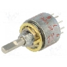 Comutator rotativ, 10 pozitii, C&K - ME00-L1-N-C-Q-D