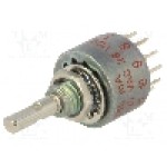 Comutator rotativ, 12 pozitii, C&K - MC00-L1-N-C-Q-D Comutator rotativ, 12 pozitii, C&K - MC00-L1-N-C-Q-D