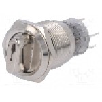 Comutator rotativ, 2 pozitii, ONPOW - LAS1-AGQ-11X/21/R/12V/S Comutator rotativ, 2 pozitii, ONPOW - LAS1-AGQ-11X/21/R/12V/S