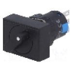 Comutator rotativ, 2 pozitii, ONPOW - LAS1-AJ-11X/21/N Comutator rotativ, 2 pozitii, ONPOW - LAS1-AJ-11X/21/N