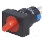 Comutator rotativ, 2 pozitii, ONPOW - LAS1-AJ-11X/21/R Comutator rotativ, 2 pozitii, ONPOW - LAS1-AJ-11X/21/R