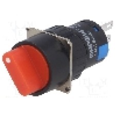 Comutator rotativ, 2 pozitii, ONPOW - LAS1-AY-11X/21/R