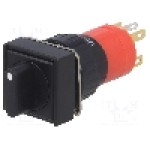 Comutator rotativ, 2 pozitii, ONPOW - LAS1F-11X/2/JC/N Comutator rotativ, 2 pozitii, ONPOW - LAS1F-11X/2/JC/N