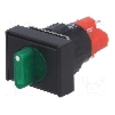 Comutator rotativ, 2 pozitii, ONPOW - LAS1J-11X/2/G