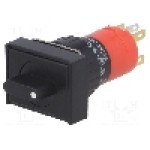Comutator rotativ, 2 pozitii, ONPOW - LAS1J-11X/2/JC/N Comutator rotativ, 2 pozitii, ONPOW - LAS1J-11X/2/JC/N
