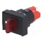 Comutator rotativ, 2 pozitii, ONPOW - LAS1J-11X/2/R Comutator rotativ, 2 pozitii, ONPOW - LAS1J-11X/2/R