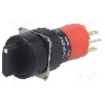 Comutator rotativ, 2 pozitii, ONPOW - LAS1Y-11X/2/JC/N Comutator rotativ, 2 pozitii, ONPOW - LAS1Y-11X/2/JC/N