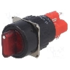 Comutator rotativ, 2 pozitii, ONPOW - LAS1Y-11X/2/R