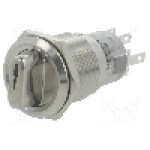 Comutator rotativ, 3 pozitii, ONPOW - LAS1-AGQ-22X/31/G/24V/S Comutator rotativ, 3 pozitii, ONPOW - LAS1-AGQ-22X/31/G/24V/S
