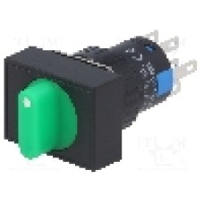 Comutator rotativ, 3 pozitii, ONPOW - LAS1-AJ-22X/31/G/12V