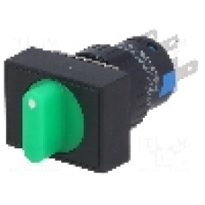 Comutator rotativ, 3 pozitii, ONPOW - LAS1-AJ-22X/31/G/24V