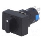 Comutator rotativ, 3 pozitii, ONPOW - LAS1-AJ-22X/31/N Comutator rotativ, 3 pozitii, ONPOW - LAS1-AJ-22X/31/N