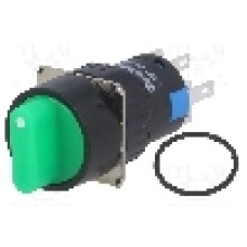 Comutator rotativ, 3 pozitii, ONPOW - LAS1-AY-22X/31/G/12V