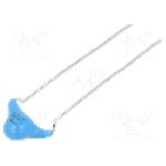 Condensator ceramic, 220pF, 440V AC, {{Dielectric}}, MURATA - DE2B3SA221KA3BY02F