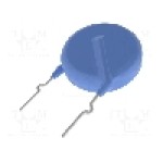 Condensator ceramic, 4.7nF, {{Tensiune de lucru}}, Y5U, KEMET - C971U472MUWDAAWL50