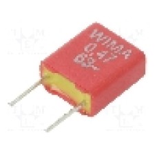 Condensator cu poliester, 470nF, 40V AC, 63V DC - MKS2C034701C00KSSD