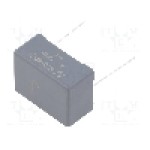 Condensator cu polipropilena, 0.22µF, 600V AC, 1250V DC - R75RR322050L4J