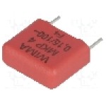 Condensator cu polipropilena, 150nF, 63V AC, 100V DC - MKP4D031503F00KSSD