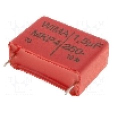 Condensator cu polipropilena, 1.5µF, 160V AC, 250V DC - MKP4F041505G00KSSD Condensator cu polipropilena, 1.5µF, 160V AC, 250V DC - MKP4F041505G00KSSD