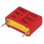 Condensator cu polipropilena, 1nF, 700V AC, 2kV DC - FKP1U011004D00JSSD